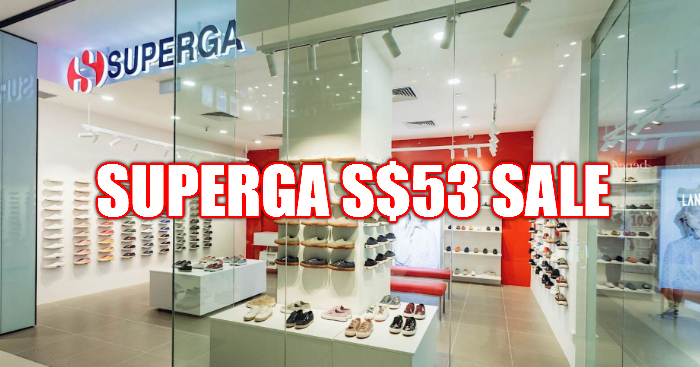Superga sneakers are selling at S$53 