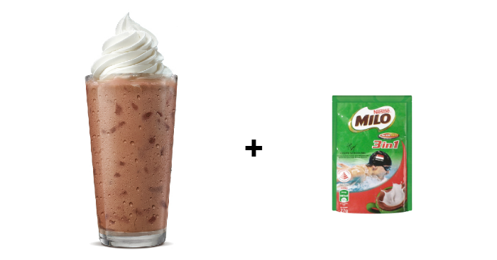 You can now have “Milo Dinosaur” at Burger King with the new BK Malty Float - 2