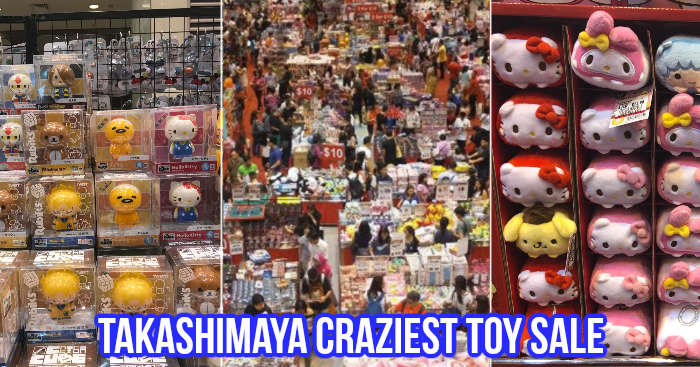 takashimaya toy sale 2018