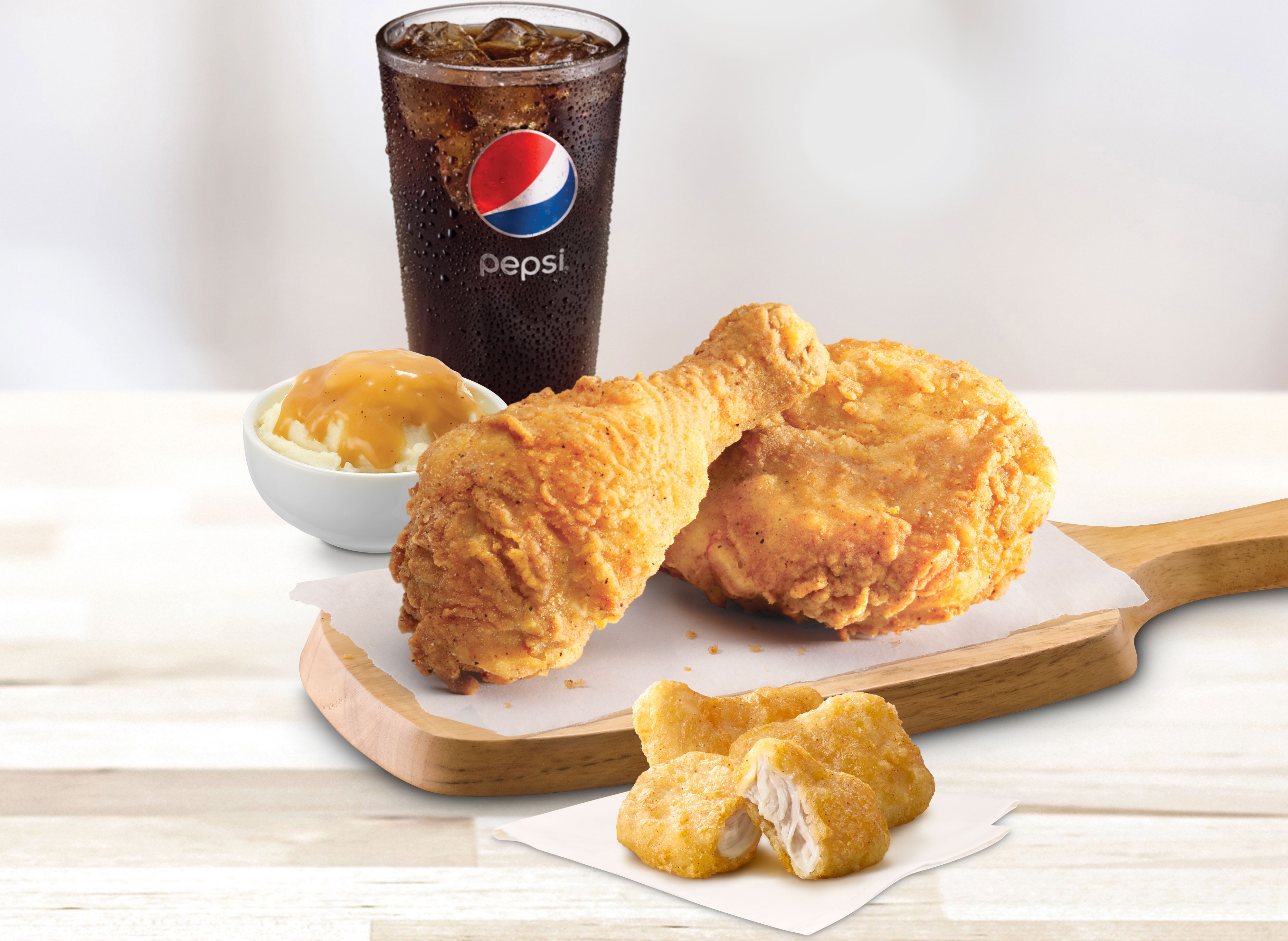 KFC FREE 2-pc Chicken Meal All Week!