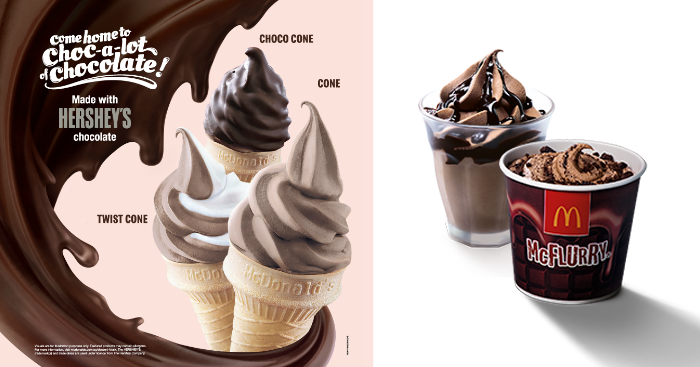 Hershey's McFlurry, Chocolate Cones & Hot Fudge Sundae will be ...