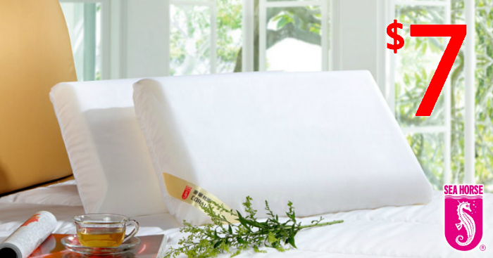 Seahorse store coral pillow