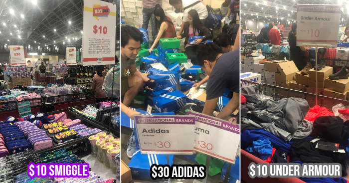 Expo Sale has $30 Adidas Shoes 