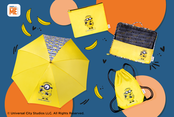 Minions umbrella and 3-pc travel set now available for redemption at malls of Frasers Property (15 Nov – 6 Dec 19) - 1