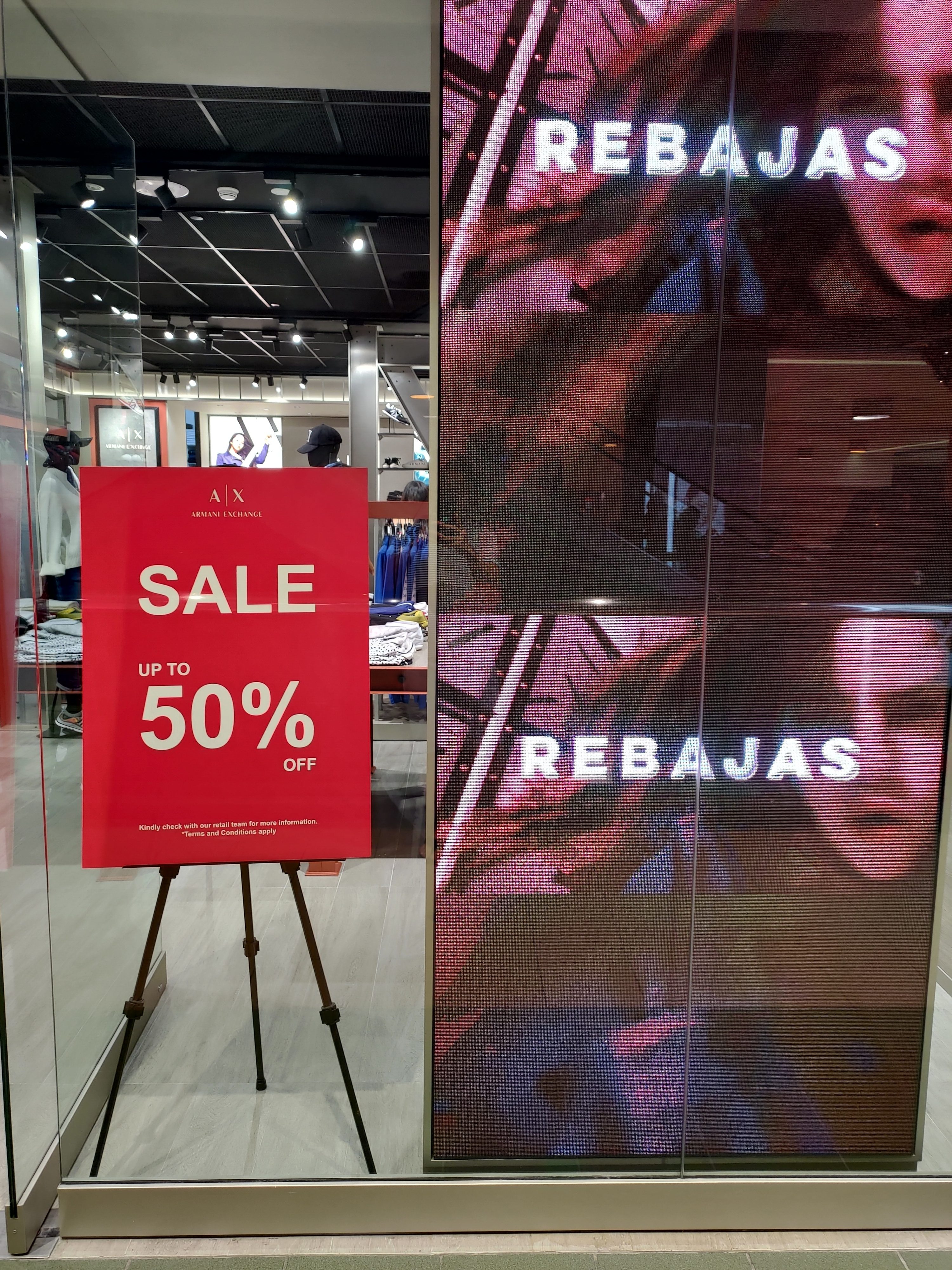 A|X Armani Exchange Is Having A Sale With Up To 50% Discount For A Limited Time - 2