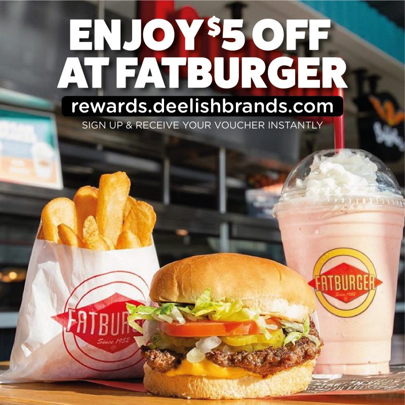 Fatburger Singapore is giving you a $5 voucher to spend! | MoneyDigest.sg