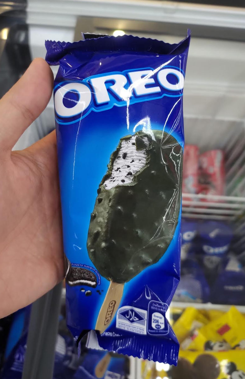 oreo ice cream family mart