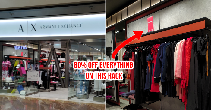 Armani Exchange runs sale offering up to 80 off for a limited time MoneyDigest