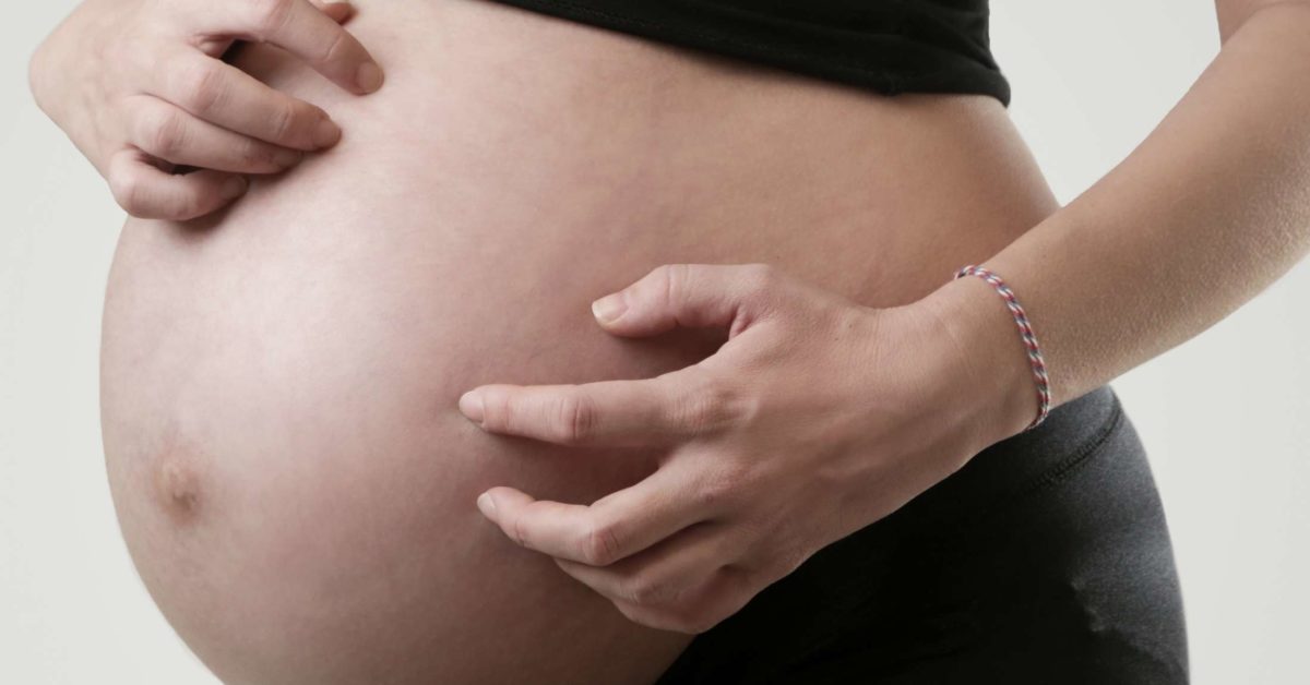 Pregnancy eczema