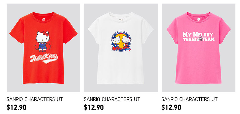 Sanrio Characters Kids T-Shirt