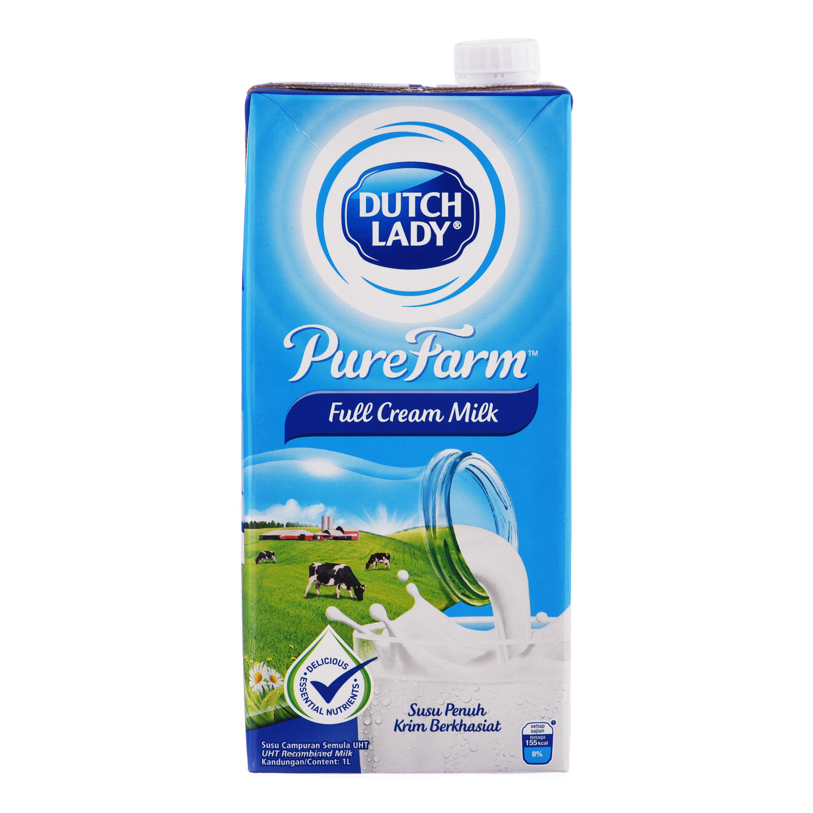 Dutch Lady UHT Milk - Full Cream (Plain)