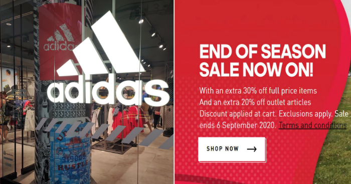 adidas march 30 sale