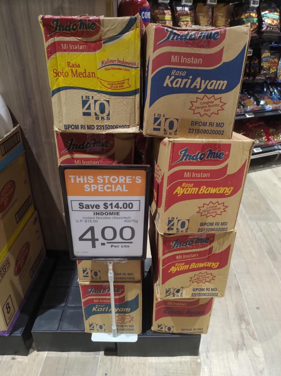 FairPrice selling Indomie Mi Goreng at $4 per carton (40s) till 31 Aug 20 - 1