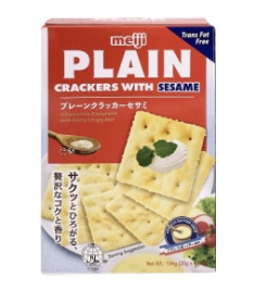 Plain Cracker Sesame 104g