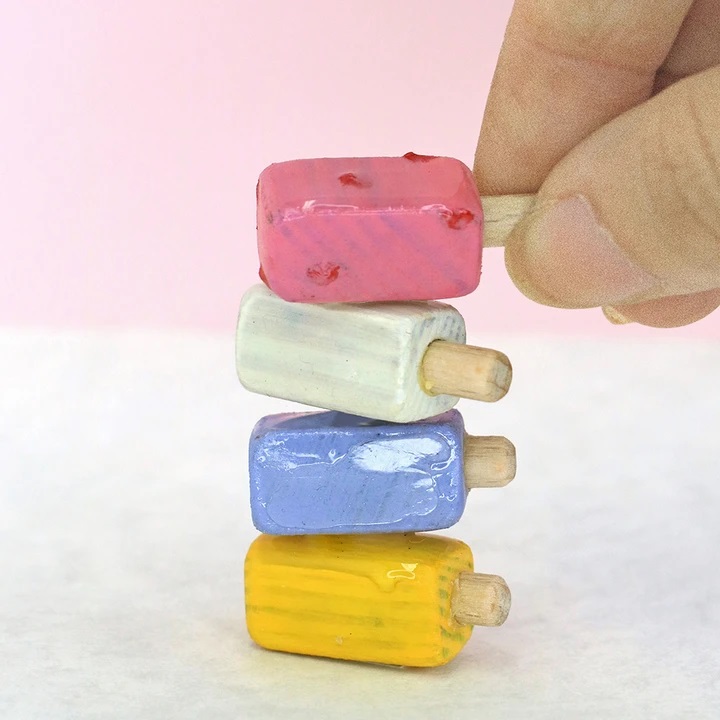 Potong Ice Cream earrings 2