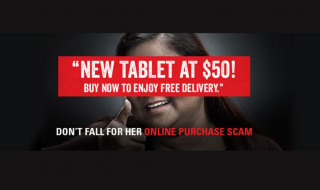 Scams for concern banner
