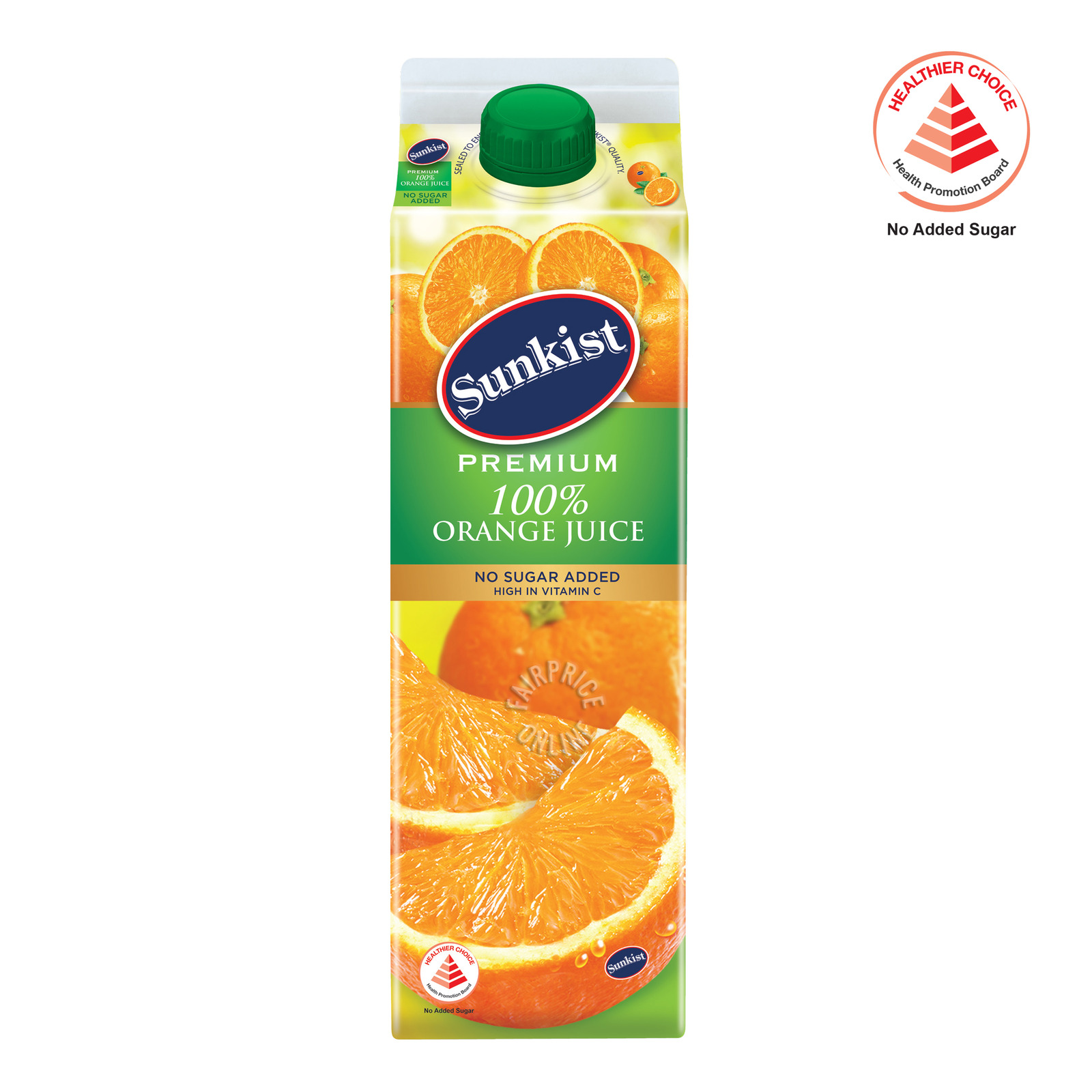 Sunkist Premium 100% Orange Juice (No Sugar Added)