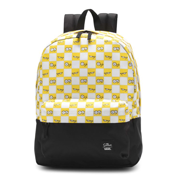 VANS X THE SIMPSONS CHECK EYES BACKPACK