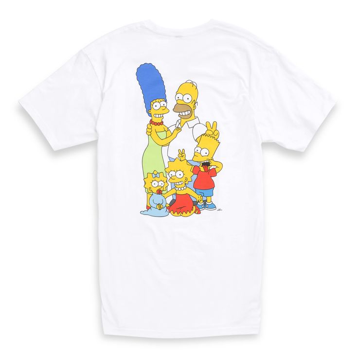 VANS X THE SIMPSONS FAMILY MENS T-SHIRT