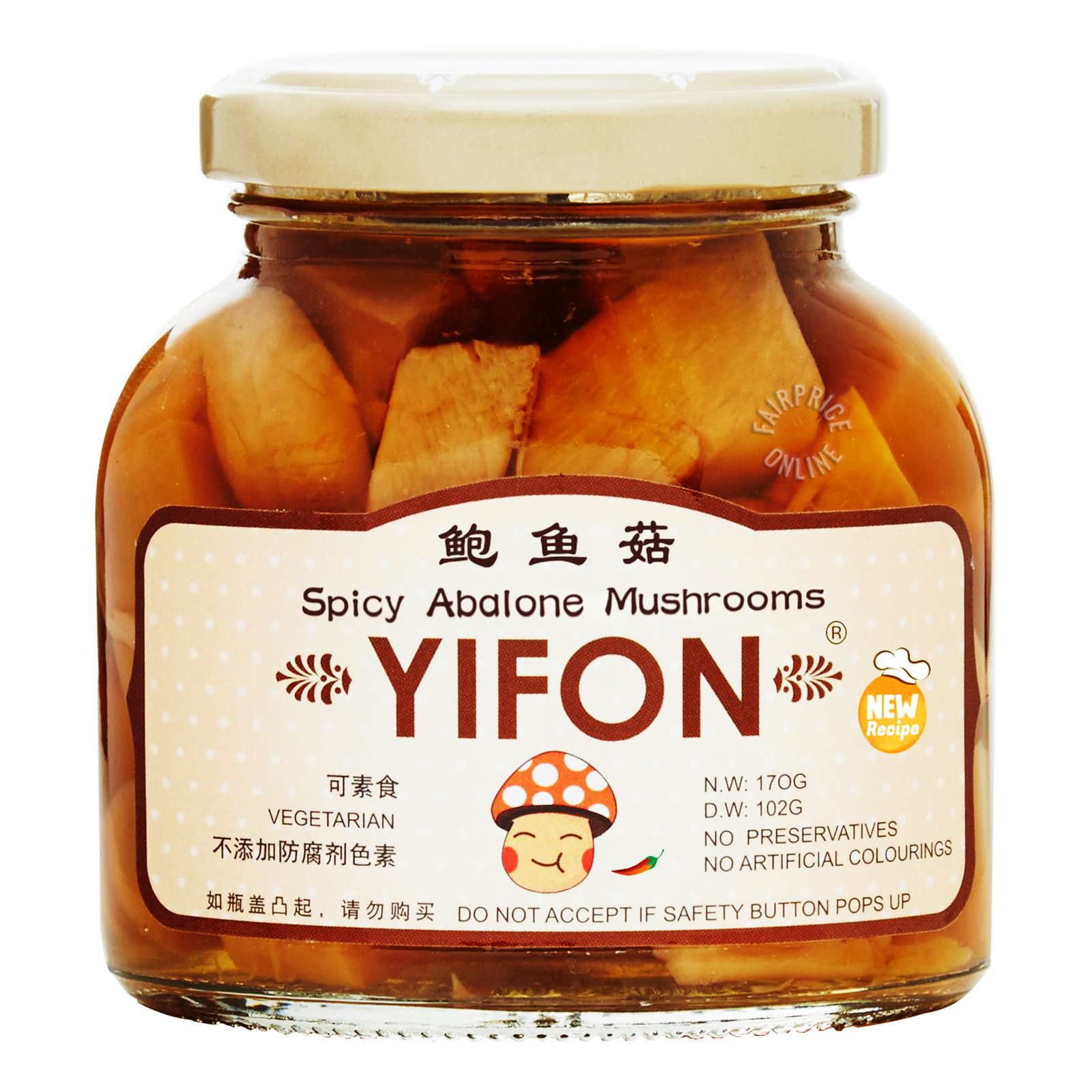 Yifon Spicy Abalone Mushroom