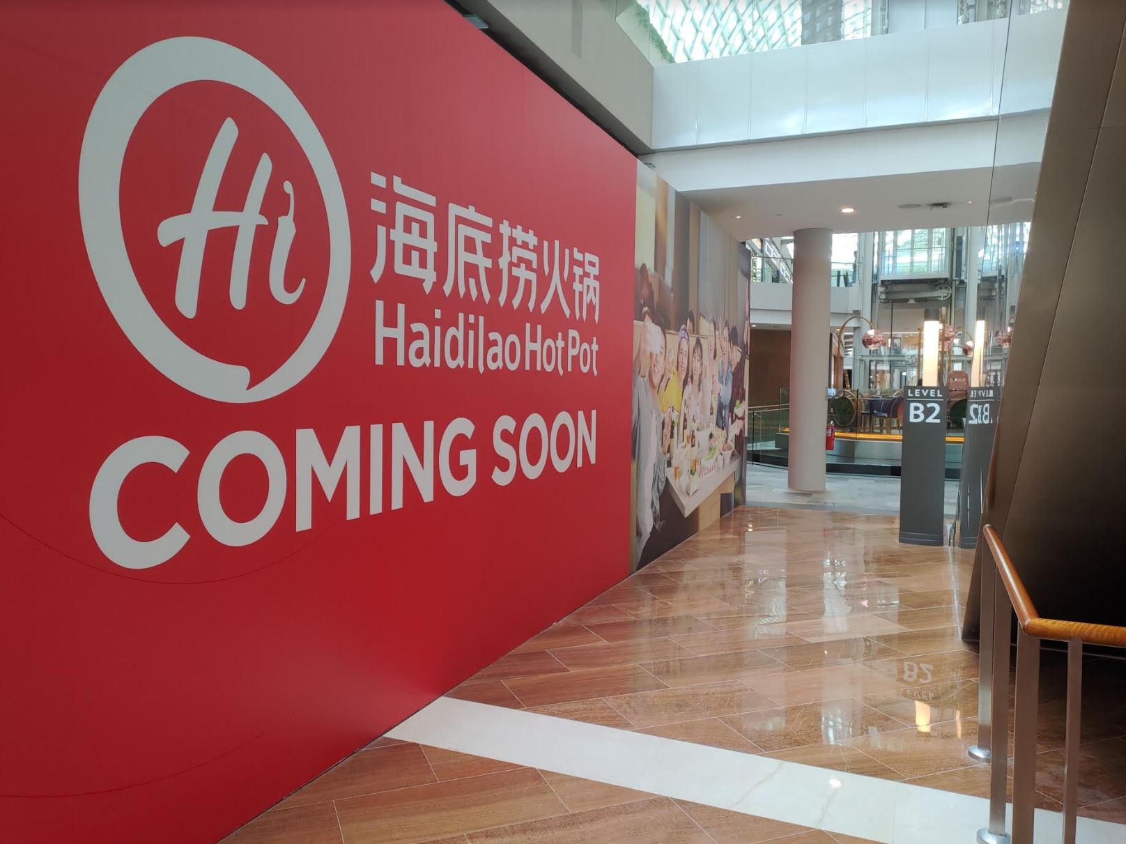 Haidilao opening new outlet at The Shoppes at Marina Bay Sands - 2