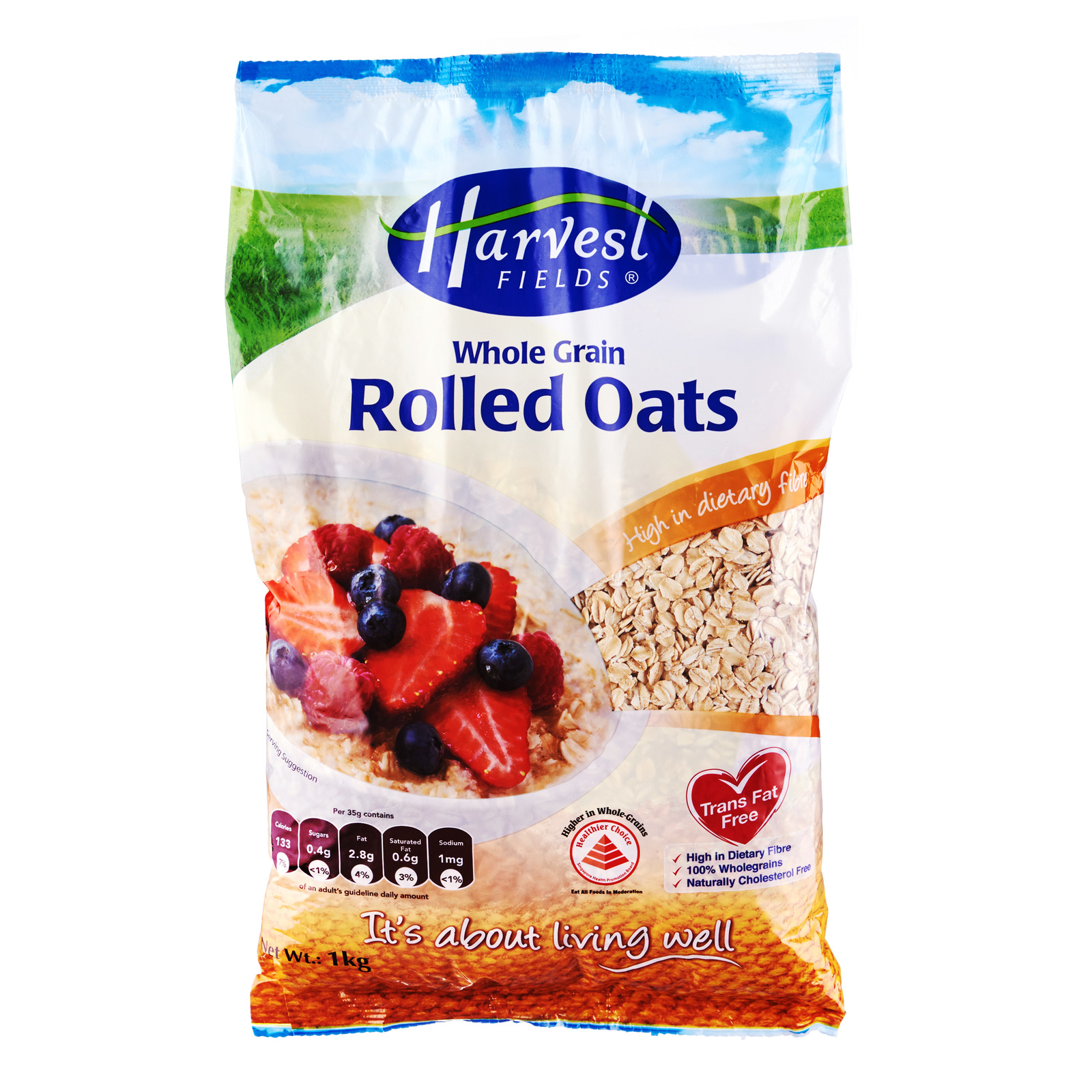 Harvest Fields Rolled Oats - Whole Grain