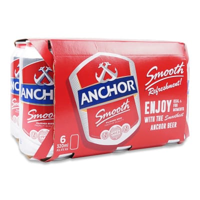 ANCHOR Smooth Beer 6sX323ml