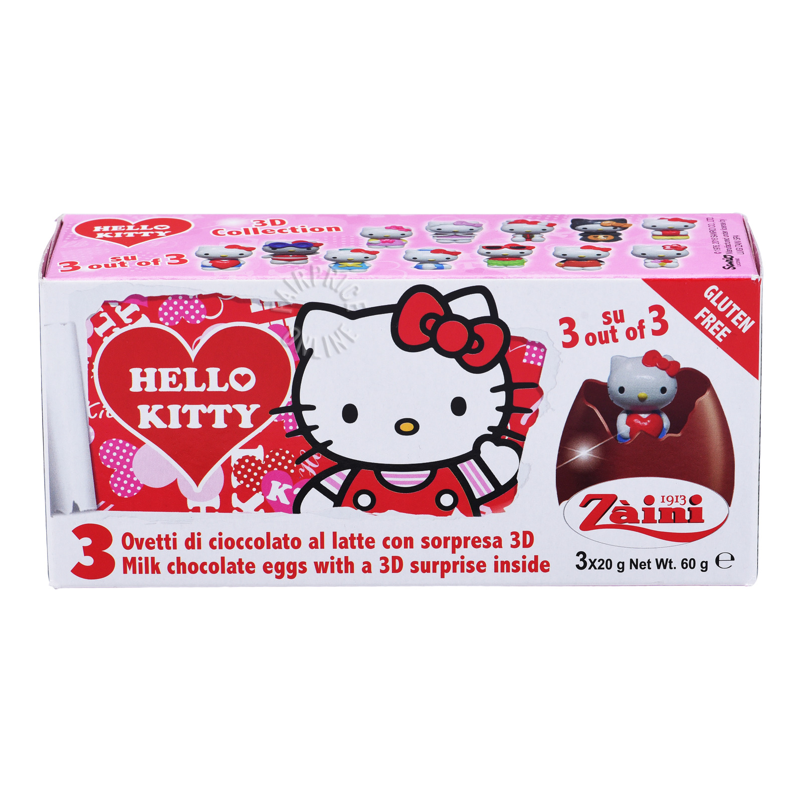 Zaini Disney Milk Chocolate Egg - Hello Kitty Collection