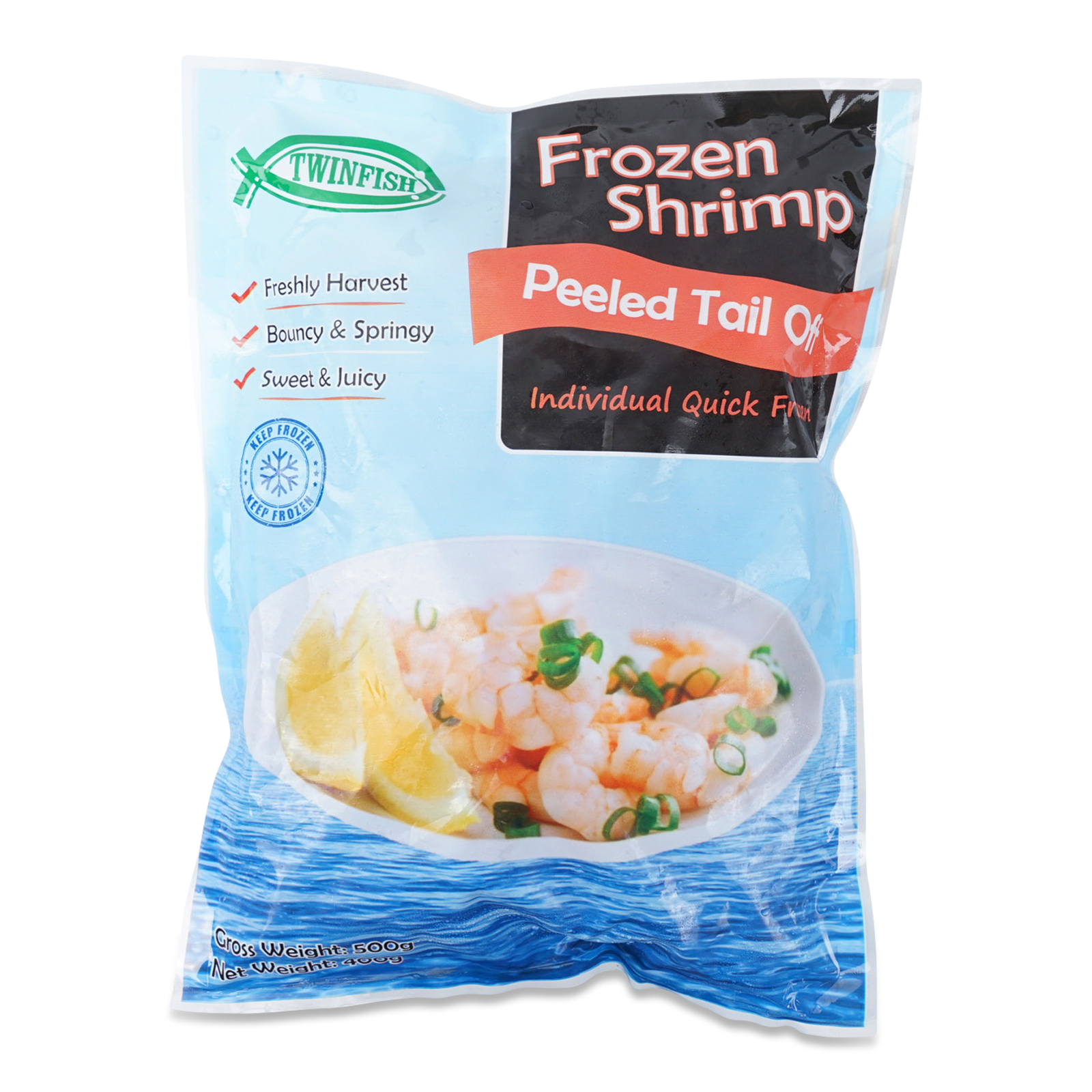 frozen shrimps