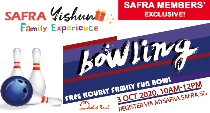 SAFRA Yishun offering free bowling sessions for members on 3 Oct 20 - 1