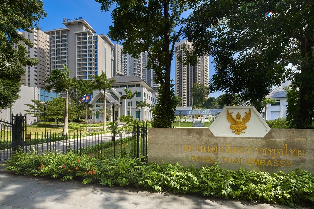 thai embassy singapore