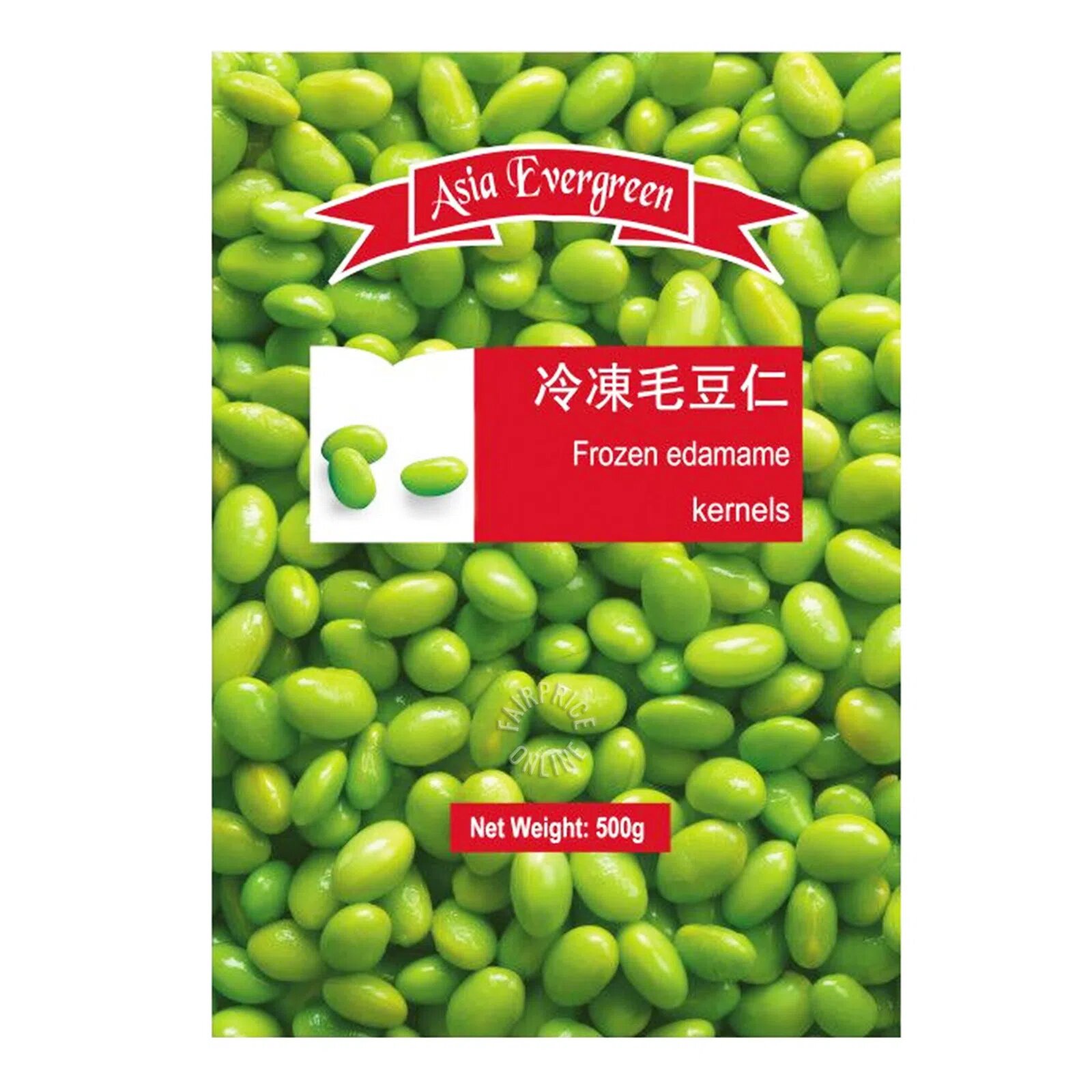 Asia Evergreen Frozen Edamame (Kernels)