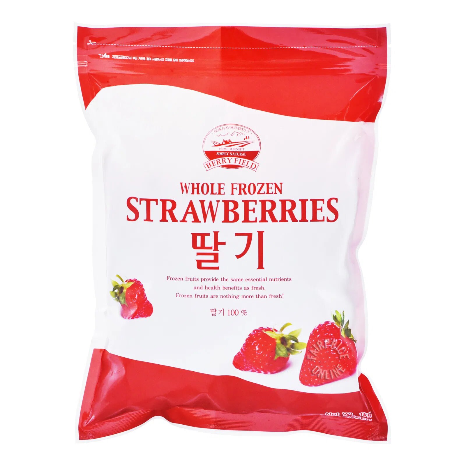 Berryfield Whole Frozen Strawberries