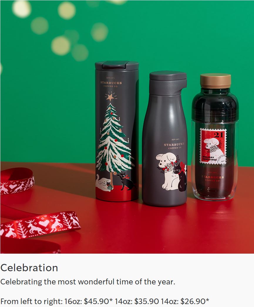 Starbucks launching new Christmas cups and tumblers from 2 November 20 - 13
