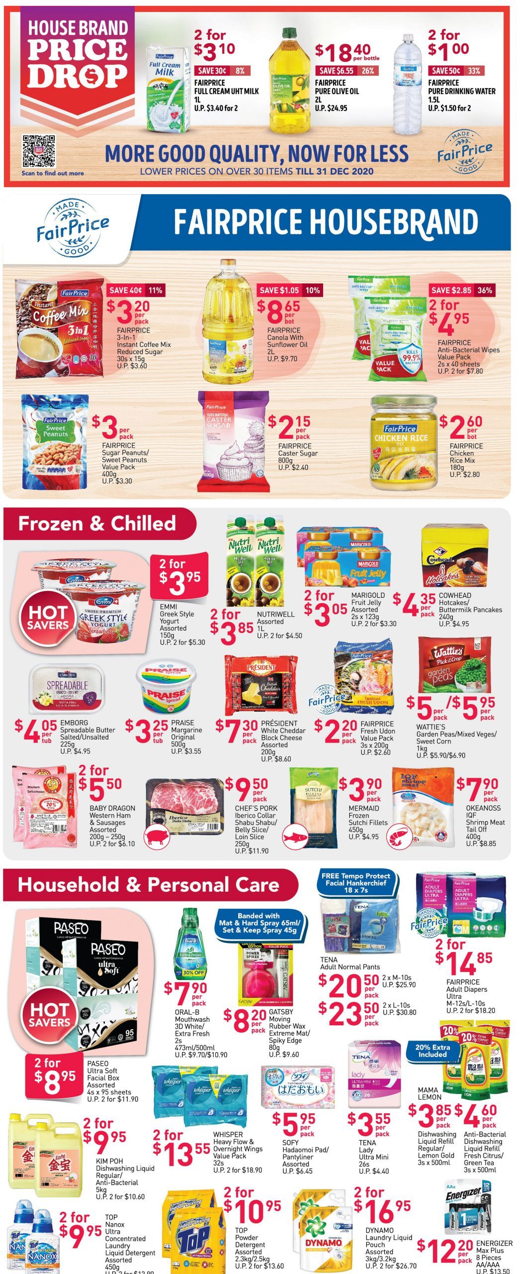 FairPrice’s weekly saver deals till 14 October 2020