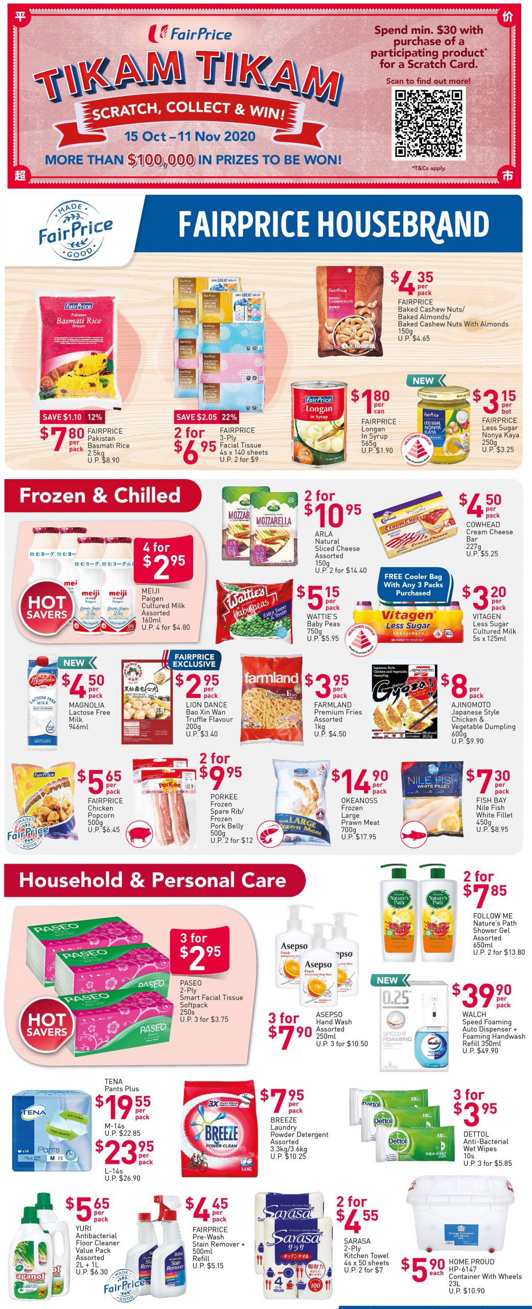 FairPrice’s weekly saver deals till 21 October 2020