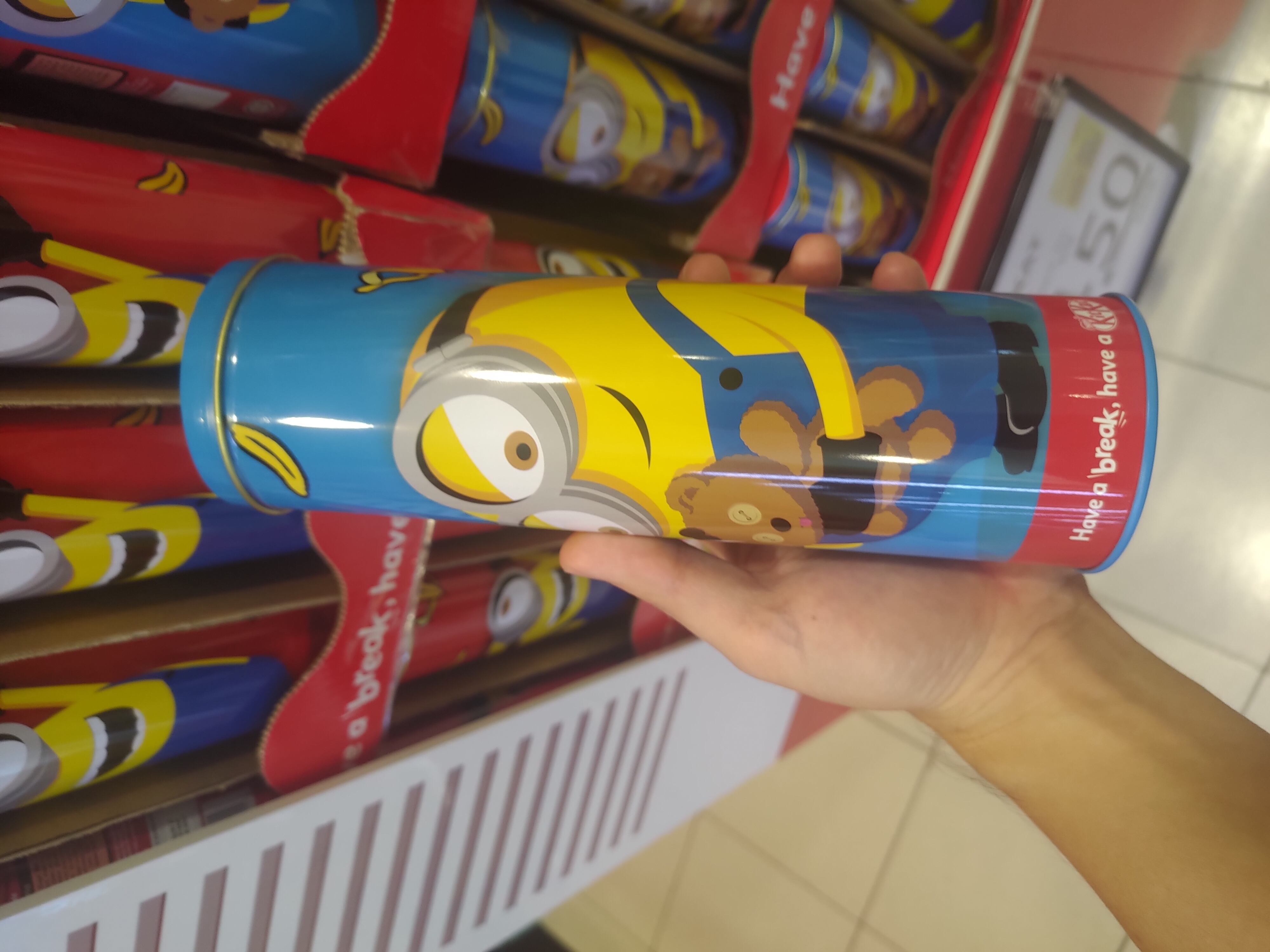 Free Limited Edition Minion Cooler Bag when you purchase Kit Kat at FairPrice - 13