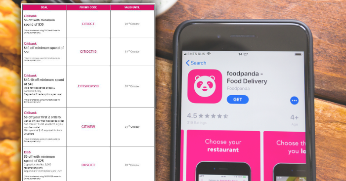 17 Foodpanda Promo Codes For Use In October 2020 Moneydigest Sg