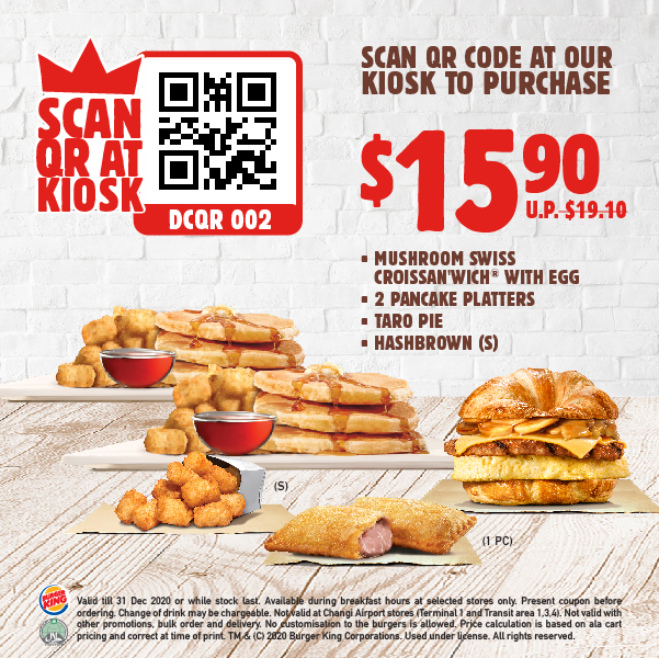 10 Burger King Coupons for use from now till 31 Dec 2020 - 2