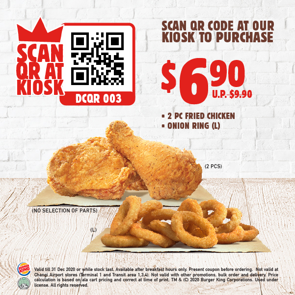 10 Burger King Coupons for use from now till 31 Dec 2020 - 3