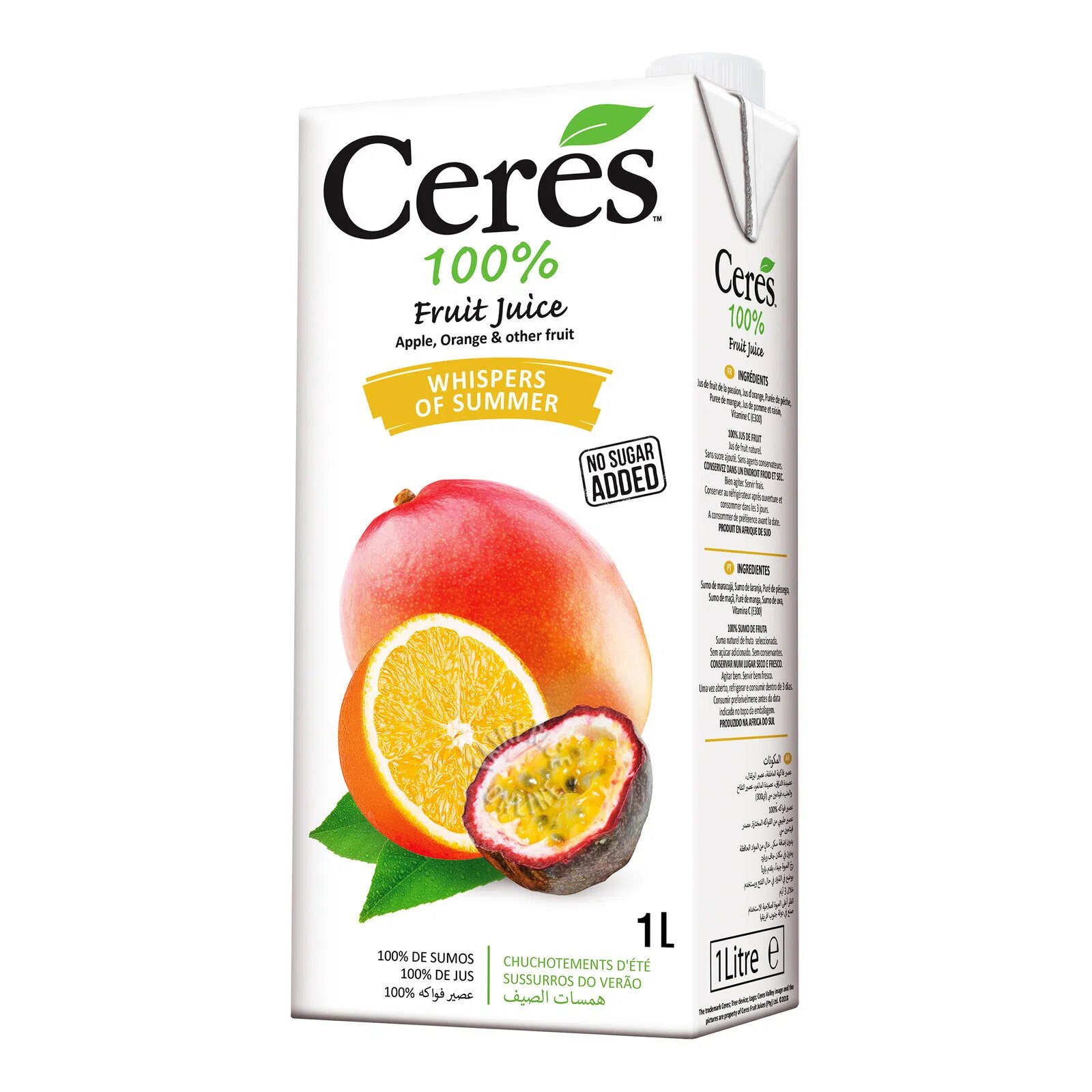 Ceres 100% Juice Blend Packet Drink - Whispers of Summer