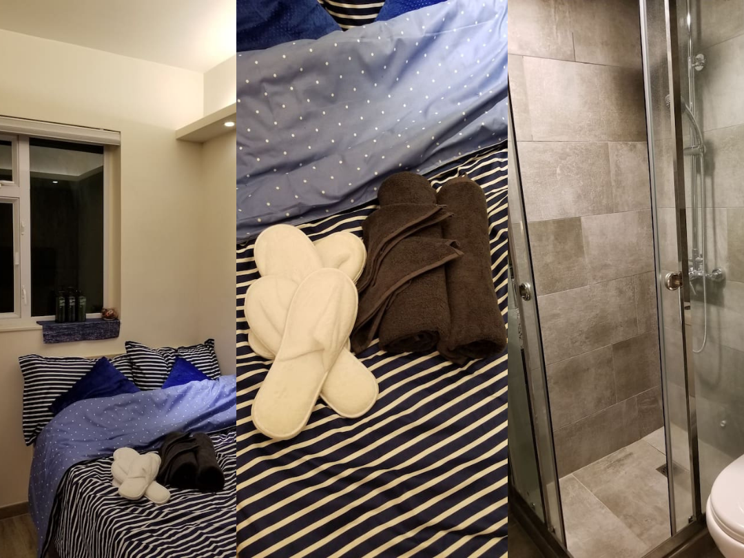 Guest suite with bathroom a 10-minute walk to SOGO