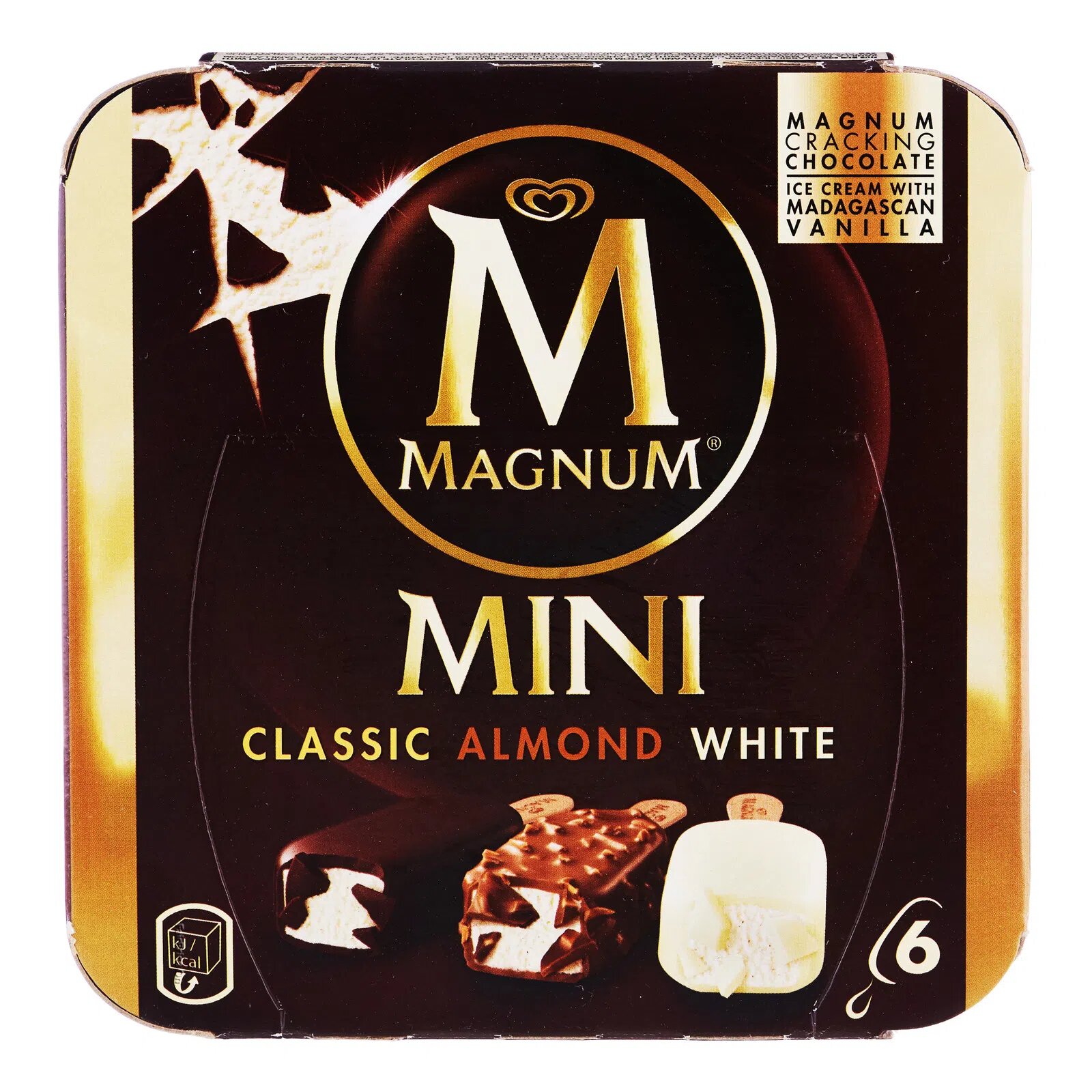 Magnum Mini Ice Cream - Classic, Almond & White