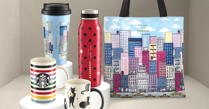 Starbucks X Kate Spade New York Is Coming On 1 Dec Moneydigest Sg Outfitted with a magnetic snap closure and a sleek shape, our small stacy is designed to be an urban dwellers dream: starbucks x kate spade new york is