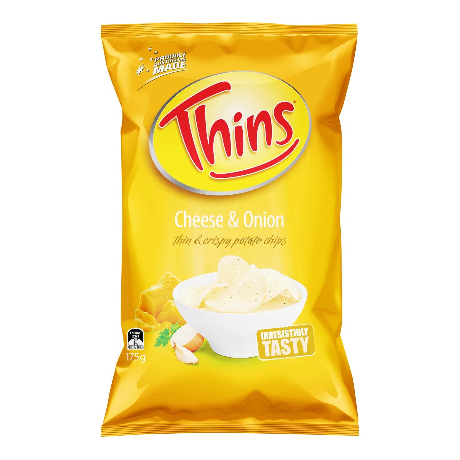 Thins Potato Chips - Cheese & Onion
