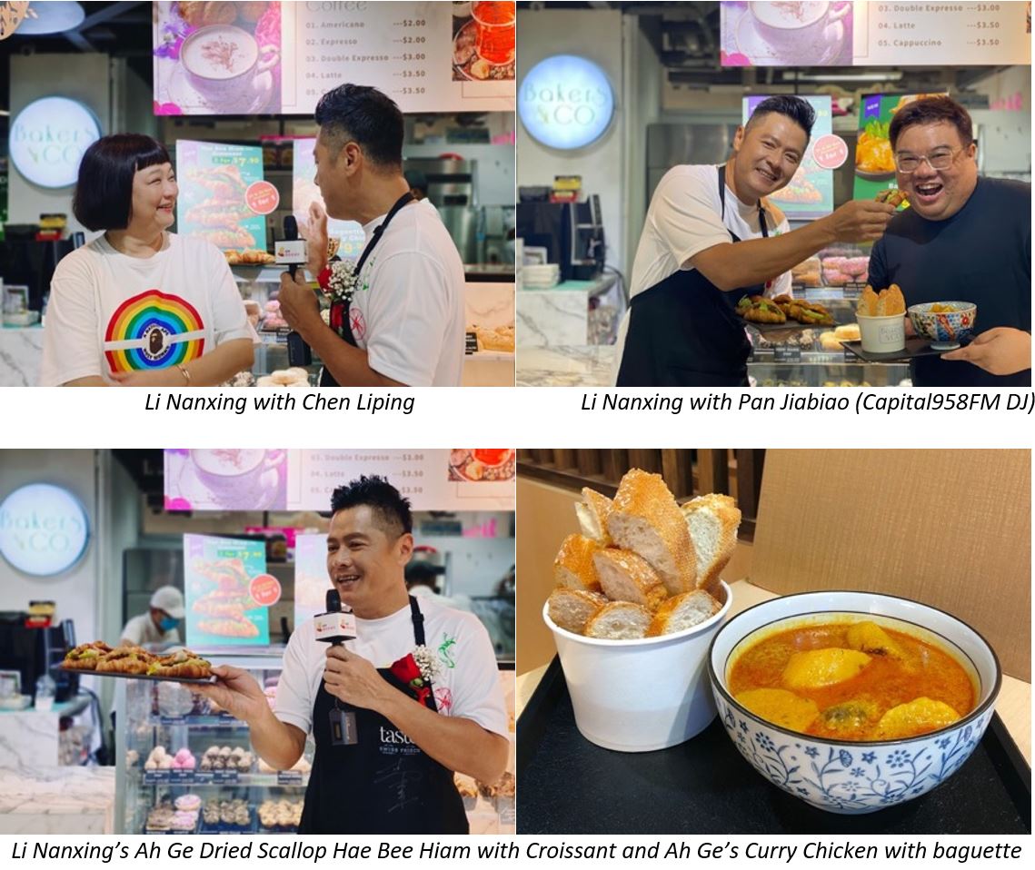 Celebrity Ah Ge Li Nanxing offers 1-for-1 Opening Specials this weekend (21 & 22 Nov) at Taste Gourmet Market and Bakers & Co. - 3