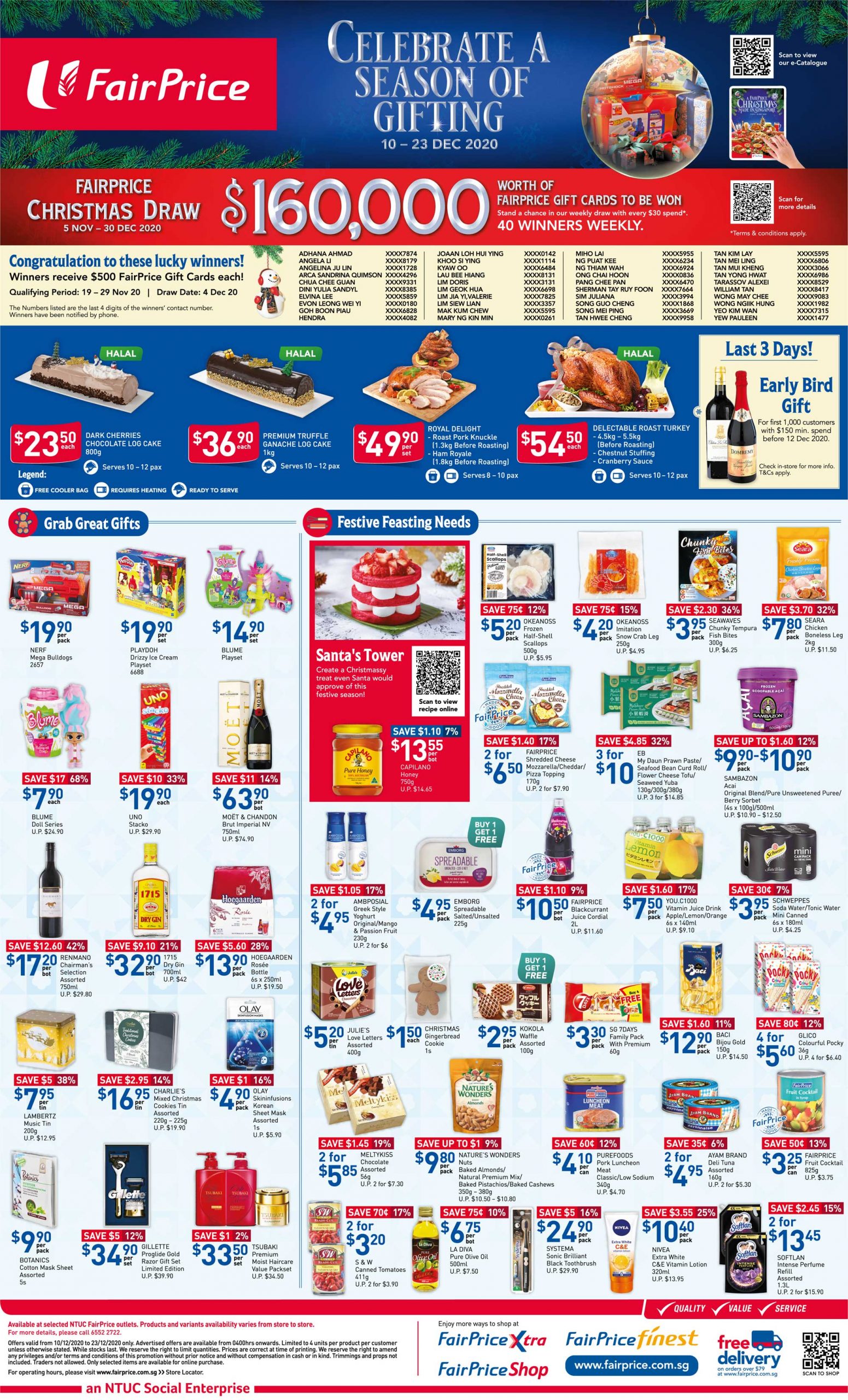 Celebrate a season of gifting with FairPrice from now till 23 December 2020