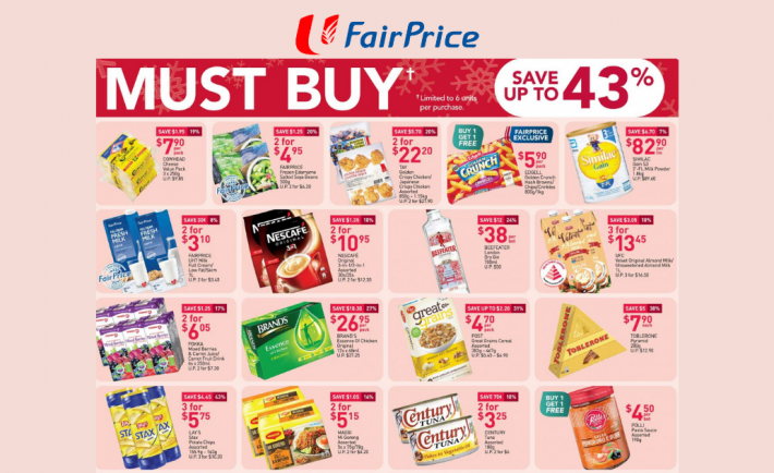 FairPrice Weekly Deals 3 December 2020