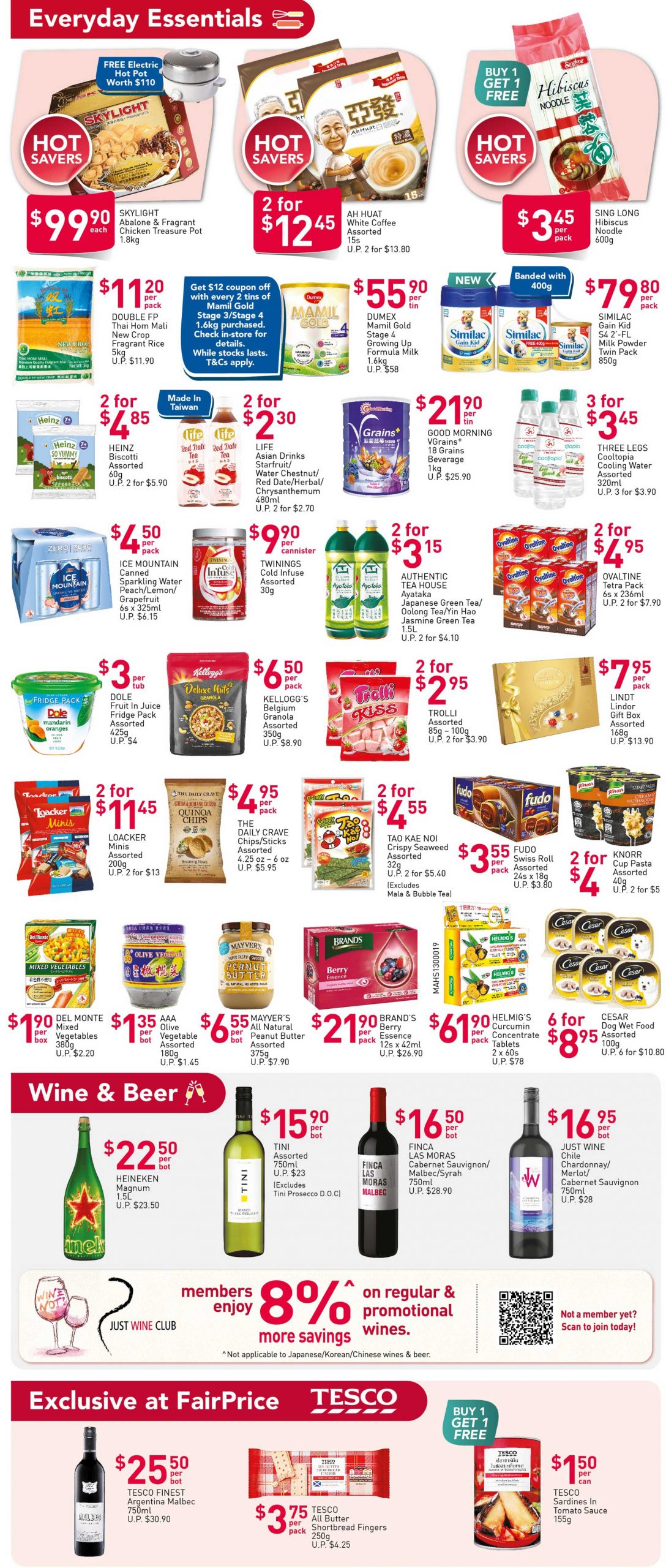 FairPrice’s weekly saver deals till 16 December 2020