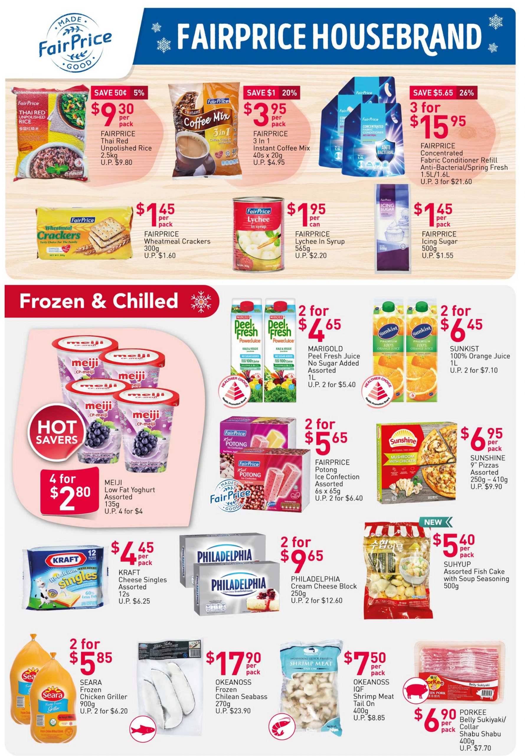 FairPrice’s weekly saver deals till 30 December 2020